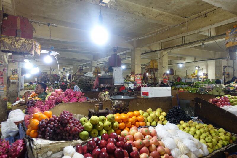 The Largest Traditional Market in Singaraja  Lovina Bali  